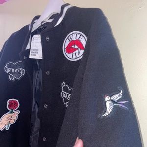 Cute patched jacket from H&M